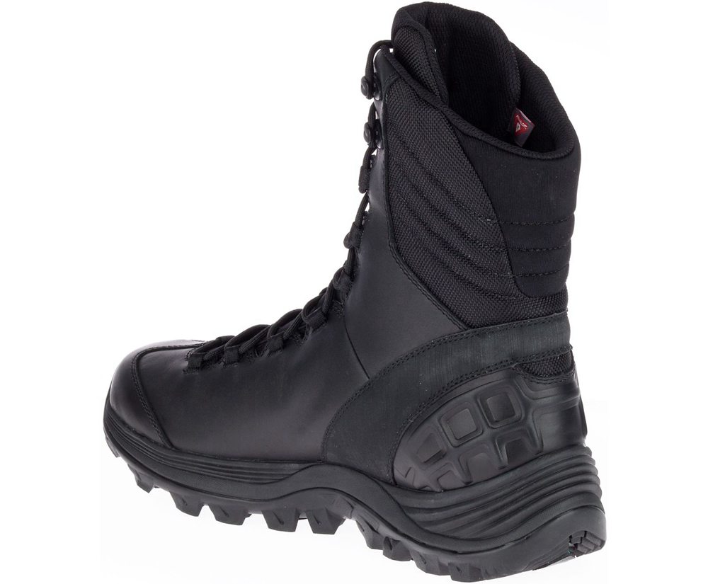 Merrell Boots Black - Thermo Rogue Tactical Waterproof Ice+ - Womens 48QEWKUIH